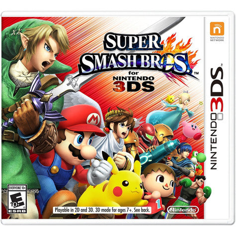 Super Smash Bros - 3DS (D)