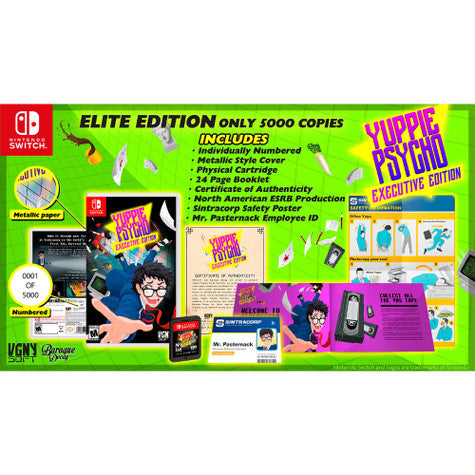 Yuppie Psycho: Executive Edition (Elite Edition) - Switch