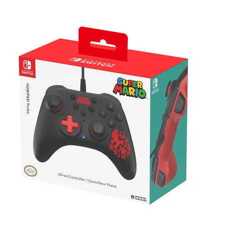Switch Controller HORIPAD Turbo: Mario - HORI