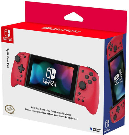 Switch Split Pad Pro: Red - HORI