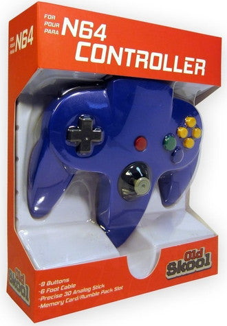 N64 Controller: Blue - Old Skool