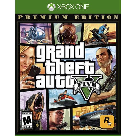 GTA Grand Theft Auto V (Premium Online Edition) Xbox One