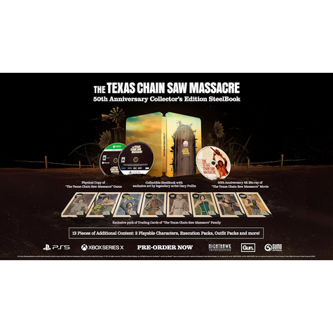 The Texas Chain Saw Massacre 50th Anniversary Collector's Edition SteelBook - Xbox Series X