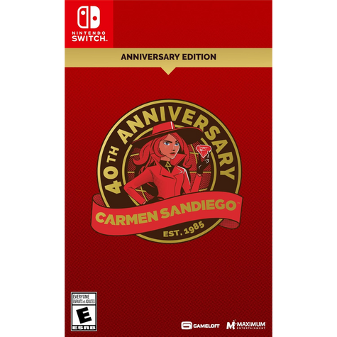 Carmen Sandiego: 40th Anniversary Edition - Switch