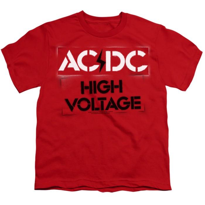AC/DC : High Voltage Stencil