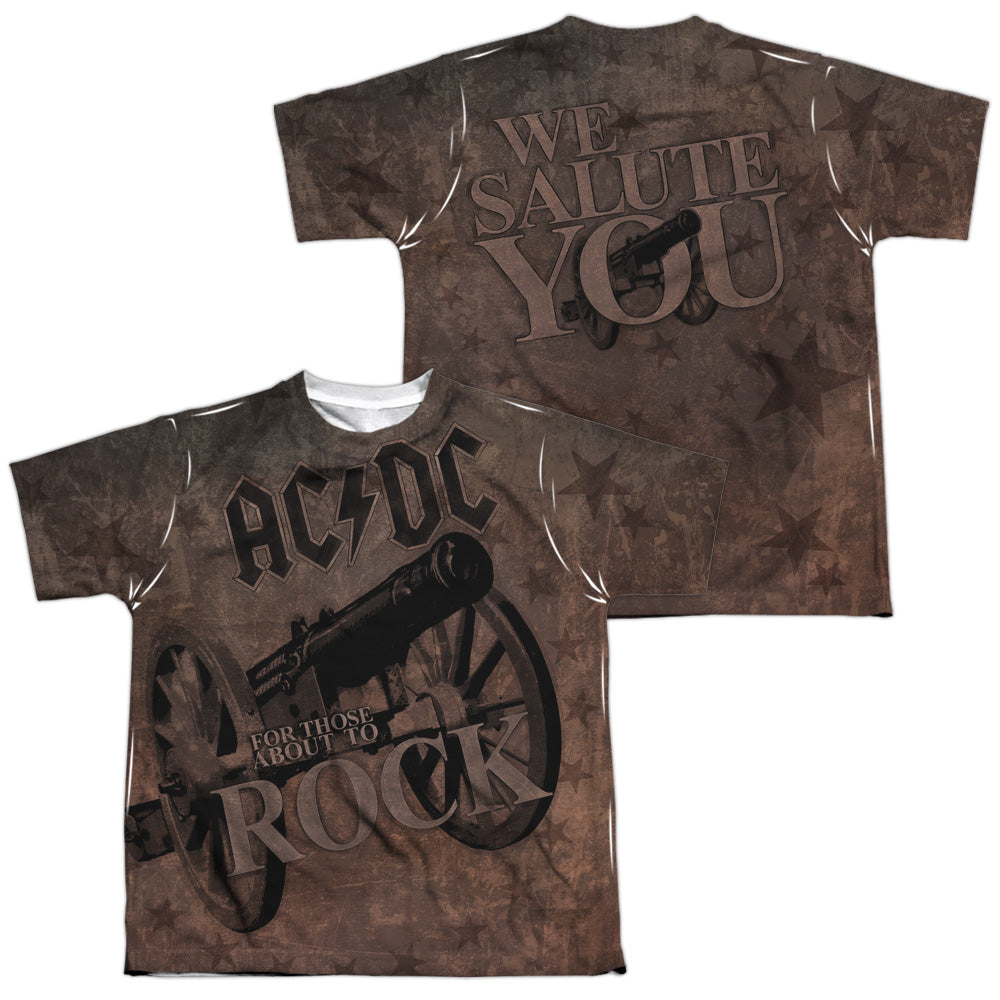 AC/DC/WE SALUTE YOU (FRONT/BACK PRINT)