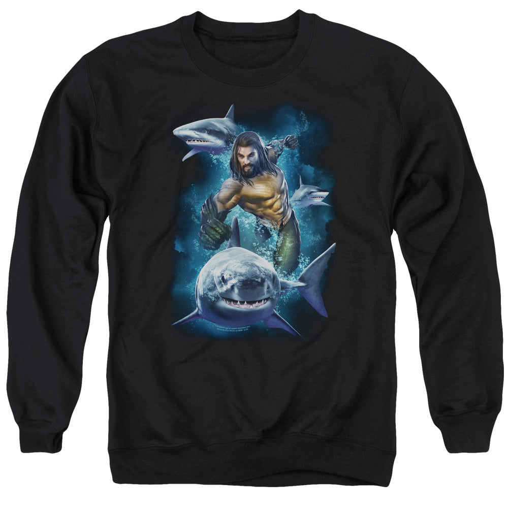 AQUAMAN MOVIE/SWIMMING WITH SHARKS