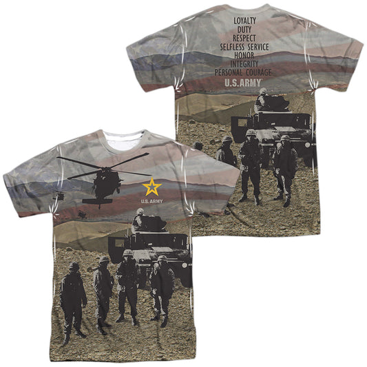 ARMY/VALUES (FRONT/BACK PRINT)