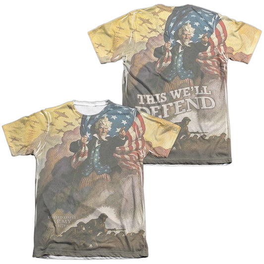 ARMY/VINTAGE POSTER (FRONT/BACK PRINT)