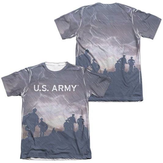 ARMY/UP HILL (FRONT/BACK PRINT)