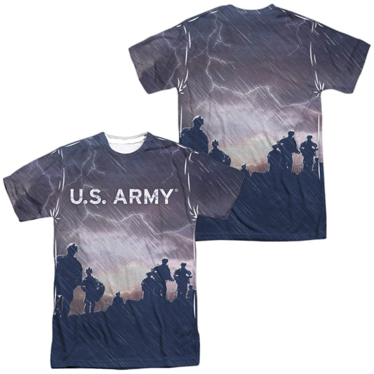 ARMY/UP HILL (FRONT/BACK PRINT)