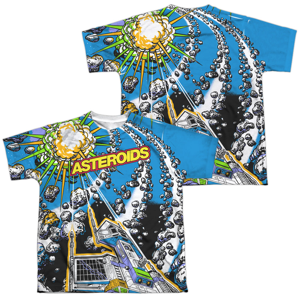 ATARI/ASTEROIDS ALL OVER (FRONT/BACK PRINT)