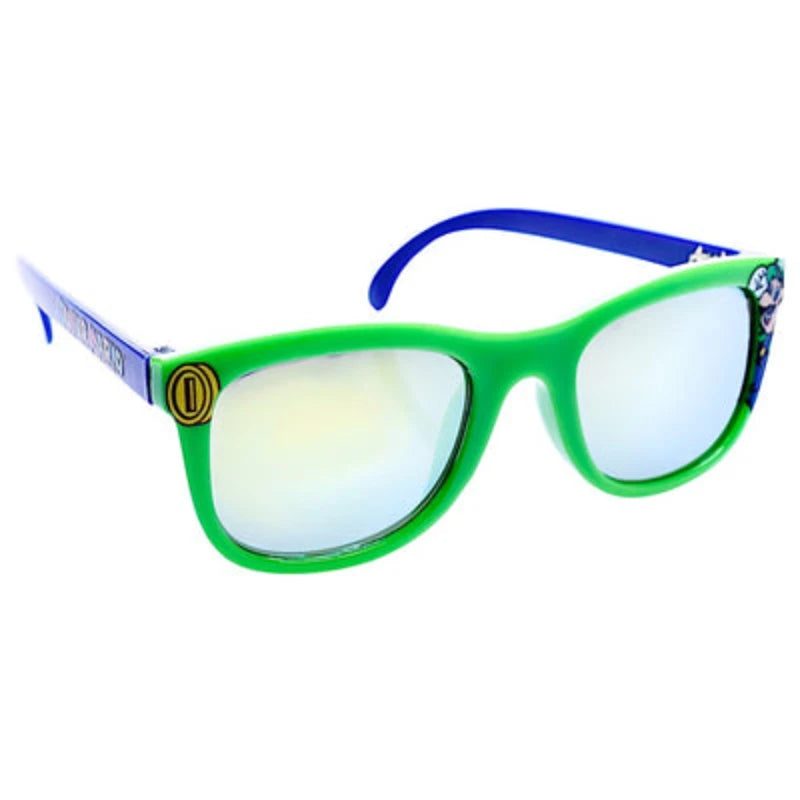 Arkaid Kids Sunglasses: Super Mario: Luigi - Green Framed