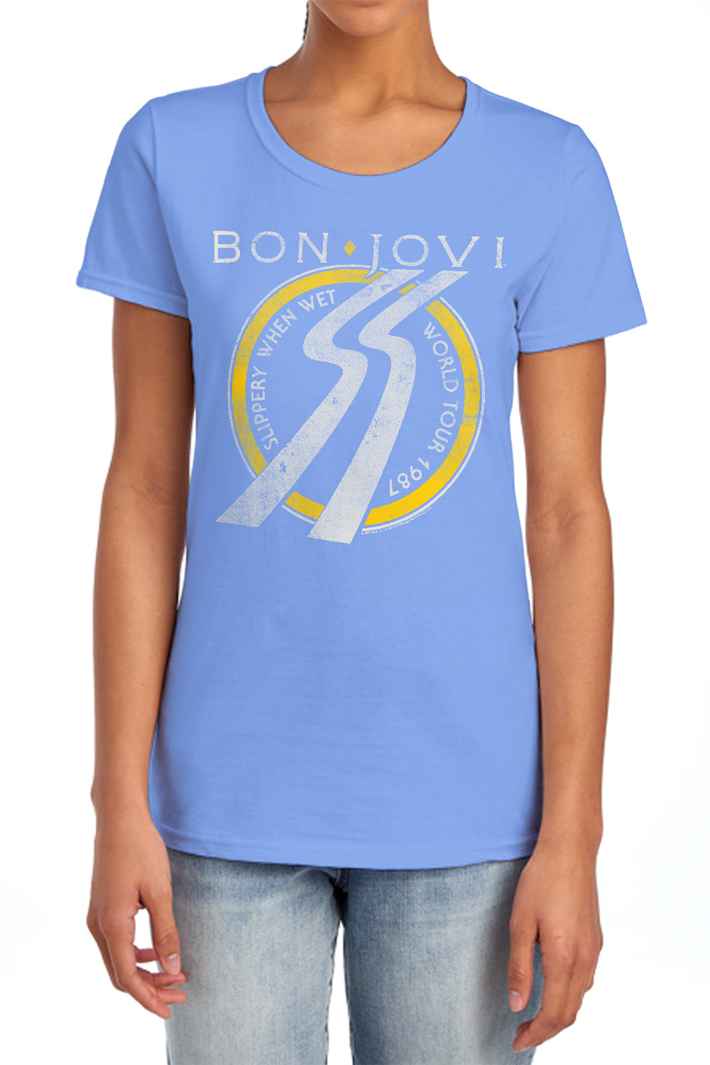 BON JOVI/SLIPPERY WHEN WET WORLD TOUR