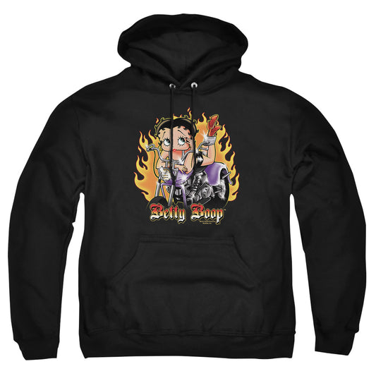 BETTY BOOP/BIKER FLAMES BOOP