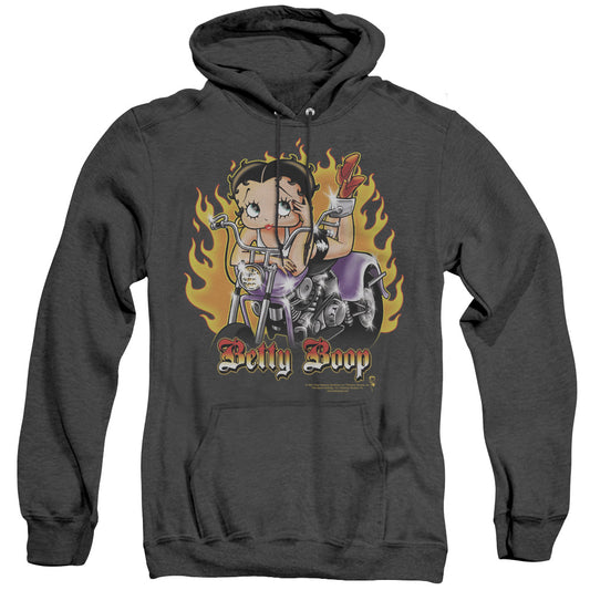 BETTY BOOP/BIKER FLAMES BOOP