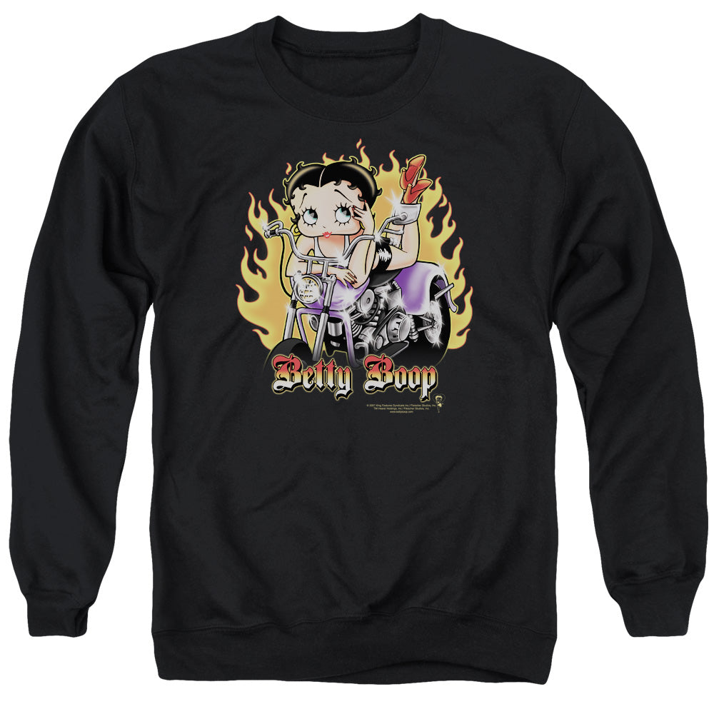 BETTY BOOP/BIKER FLAMES BOOP