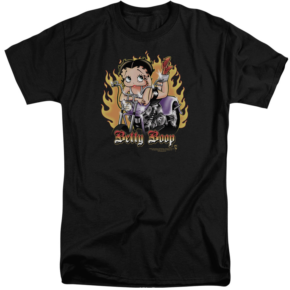 BETTY BOOP/BIKER FLAMES BOOP