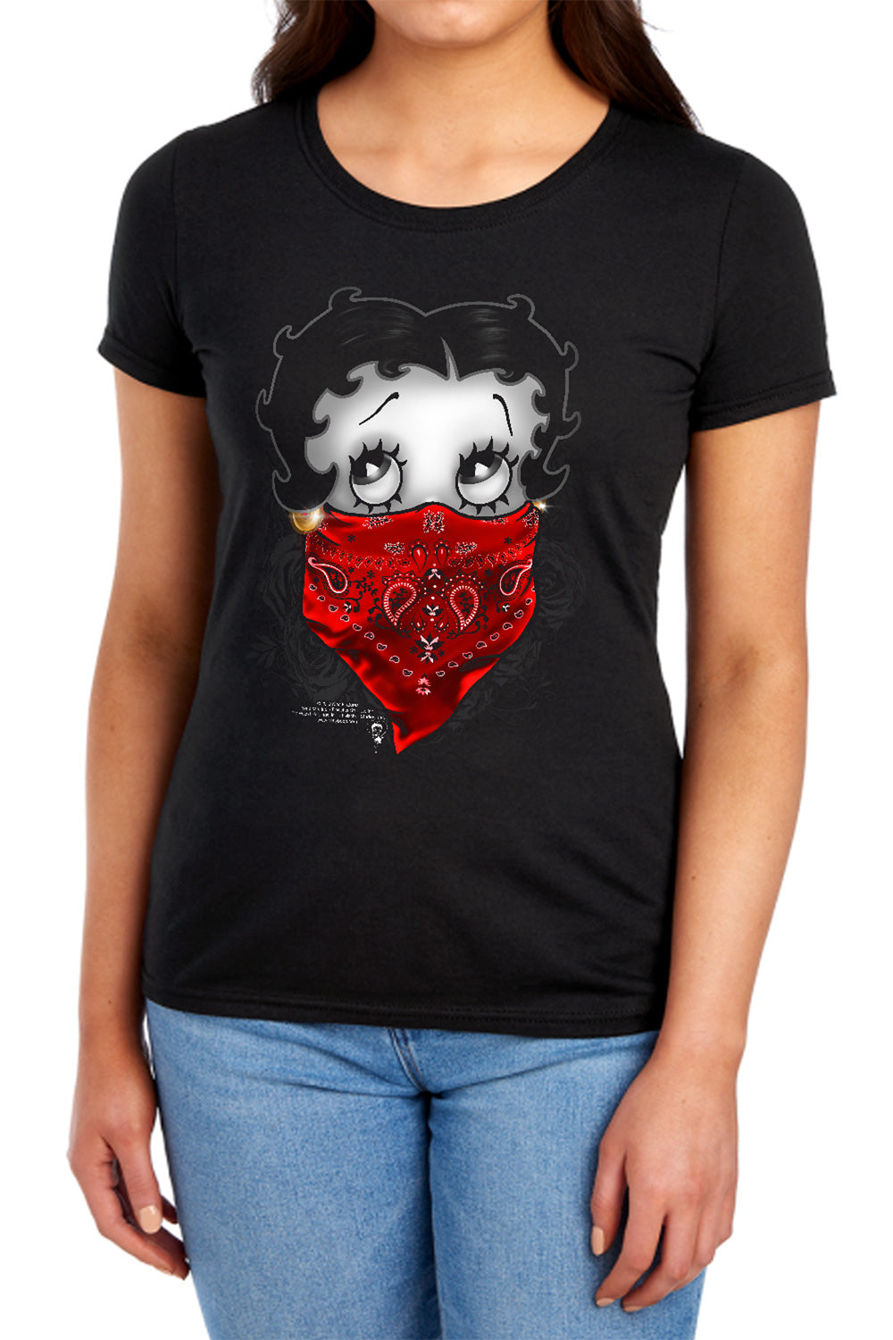 BETTY BOOP/BANDANA & ROSES