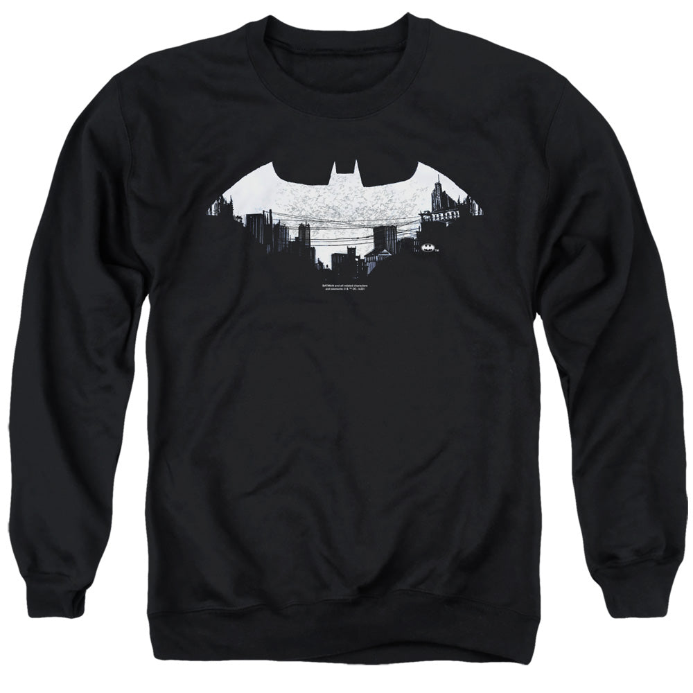 Bat Logo Cityscape