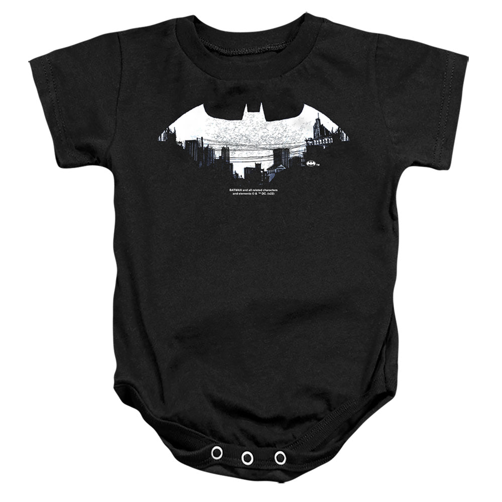 Bat Logo Cityscape