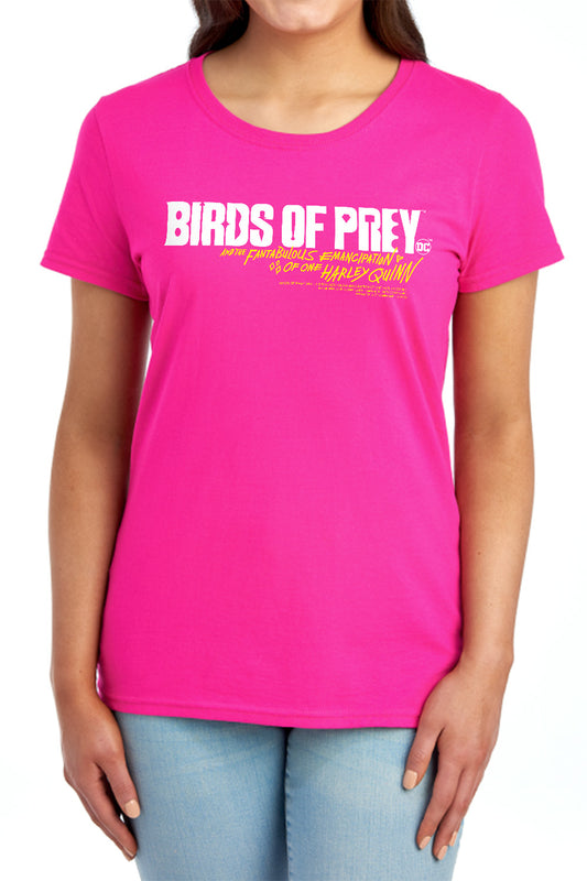BIRDS OF PREY/HORIZONTAL LOGO