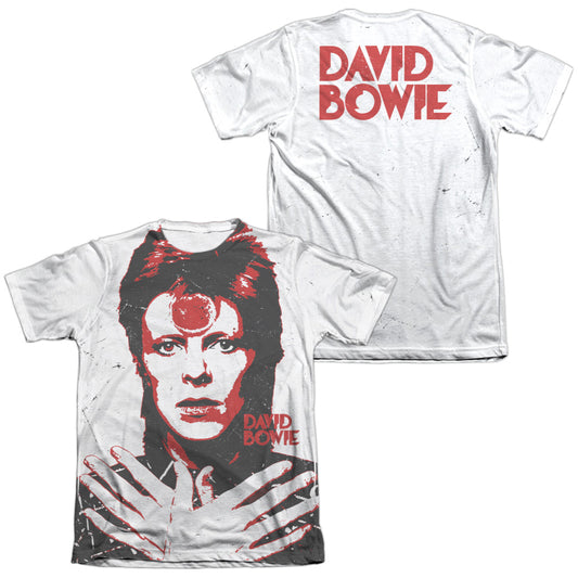 DAVID BOWIE/PIERCING GAZE (FRONT/BACK PRINT)