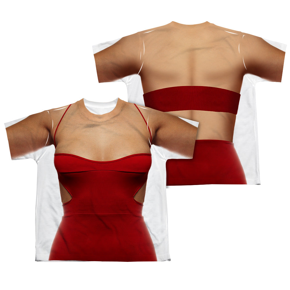 BSG (NEW)/RED DRESS (FRONT/BACK PRINT)