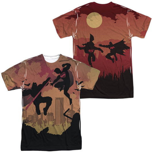 Silhouette Fight (Front/Back Print)