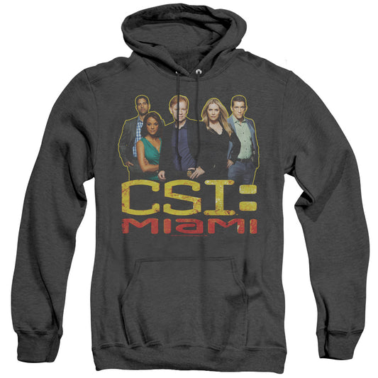 CSI MIAMI/THE CAST IN BLACK