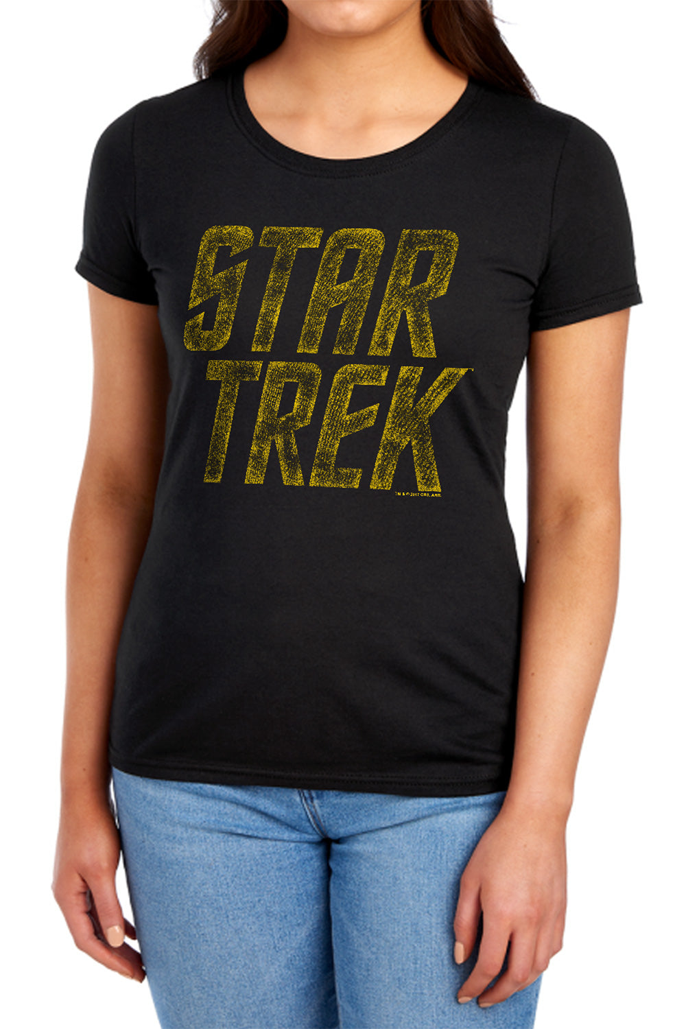 STAR TREK/DISTRESSED LOGO