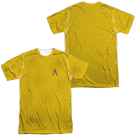 STAR TREK/TOS COMMAND UNIFORM (FRONT/BACK PRINT)