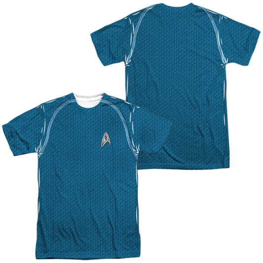 STAR TREK/MOVIE SCIENCE UNIFORM (FRONT/BACK PRINT)