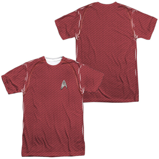 STAR TREK/MOVIE ENGINEERING UNIFORM (FRONT/BACK PRINT)