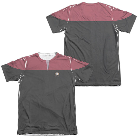 STAR TREK/VOYAGER COMMAND UNIFORM (FRONT/BACK PRINT)