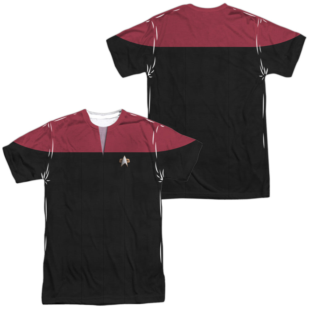 STAR TREK/VOYAGER COMMAND UNIFORM (FRONT/BACK PRINT)