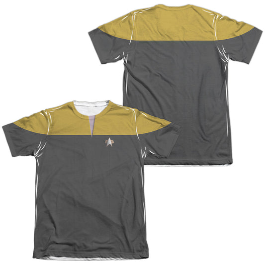 STAR TREK/VOYAGER ENGINEERING UNIFORM (FRONT/BACK PRINT)