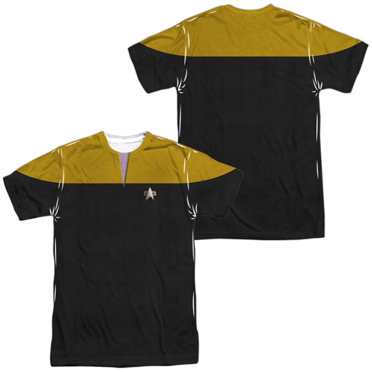 STAR TREK/VOYAGER ENGINEERING UNIFORM (FRONT/BACK PRINT)