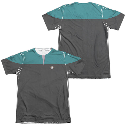 STAR TREK/VOYAGER SCIENCE UNIFORM (FRONT/BACK PRINT)