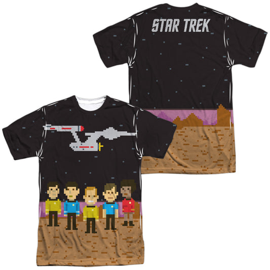 STAR TREK/PIXEL CREW (FRONT/BACK PRINT)