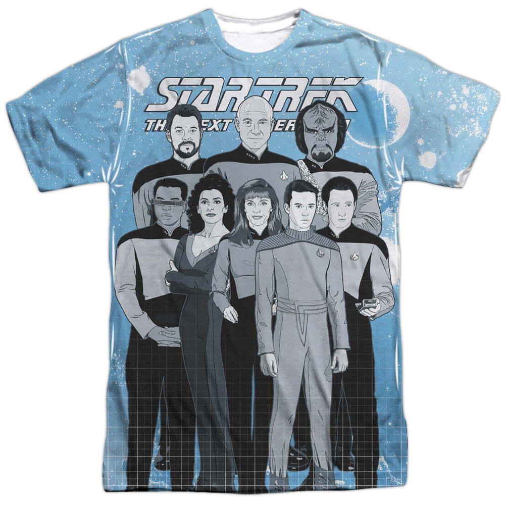 STAR TREK/TNG COMIC CAST