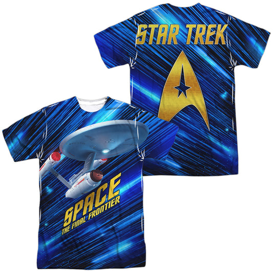 STAR TREK/SPACE FRONTIER (FRONT/BACK PRINT)