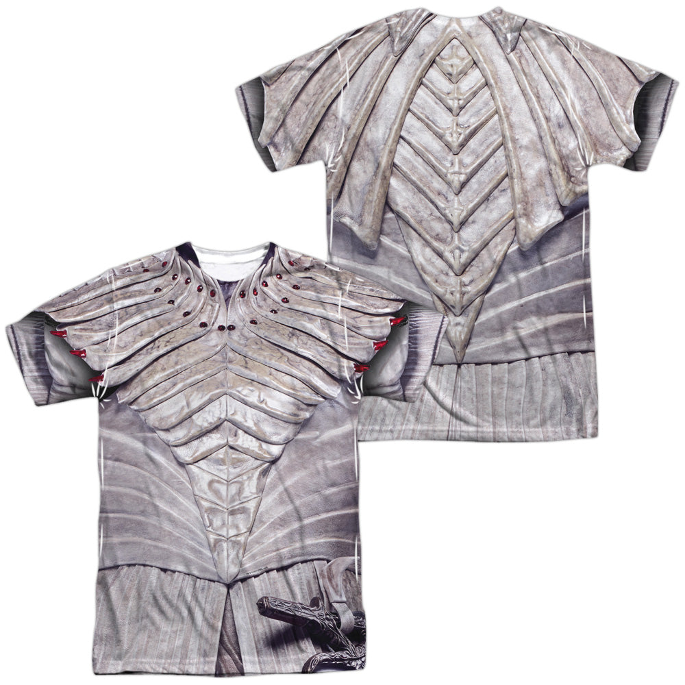 STAR TREK DISCOVERY/WHITE KLINGON UNIFORM (FRONT/BACK PRINT)
