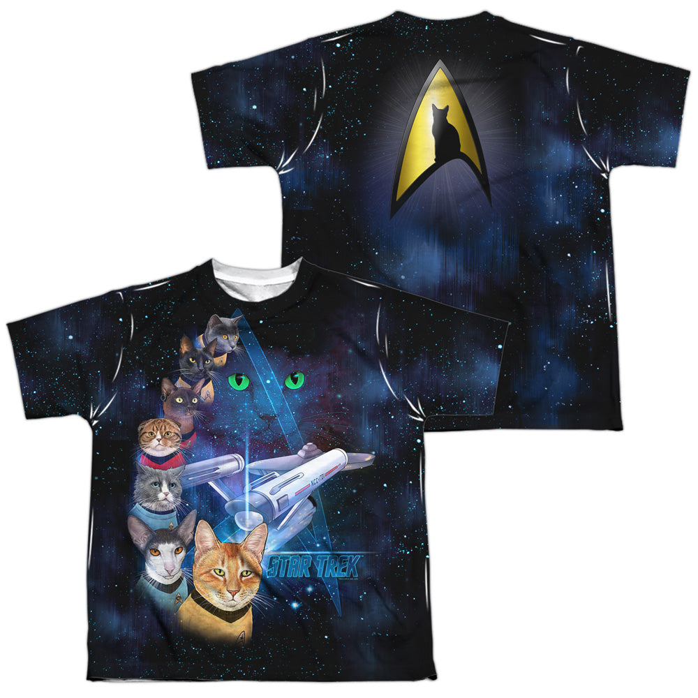 STAR TREK/CAST OF CATS (FRONT/BACK PRINT)