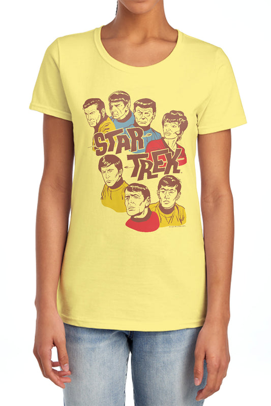 STAR TREK/RETRO ILLUSTRATED CREW