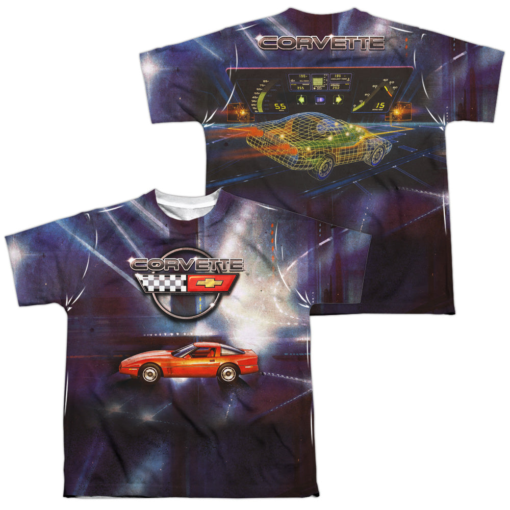 CHEVROLET/LINES OF LIGHT (FRONT/BACK PRINT)