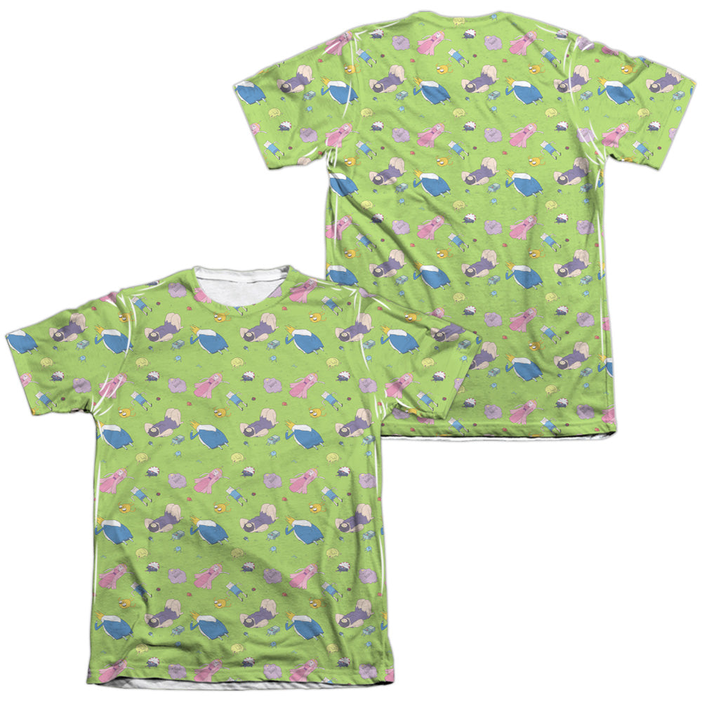 ADVENTURE TIME/GREEN FIELDS (FRONT/BACK PRINT)