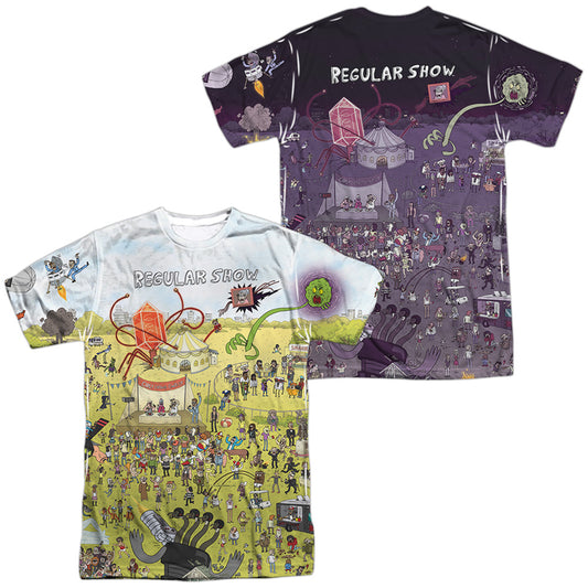 REGULAR SHOW/GROUP SHOT (FRONT/BACK PRINT)