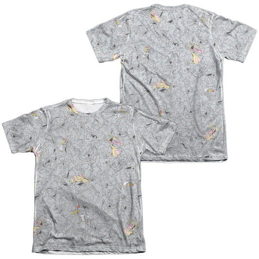 COW AND CHICKEN/COW CHICKEN PATTERN (FRONT/BACK PRINT)