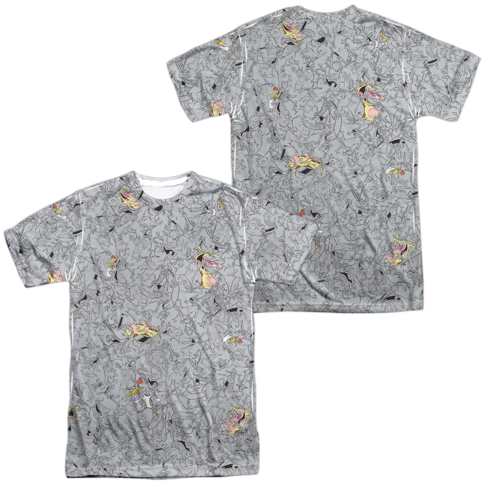 COW AND CHICKEN/COW CHICKEN PATTERN (FRONT/BACK PRINT)
